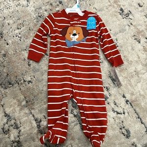 NWT Carter's 2 Way Zipper Footie Sleep & Play (6M)